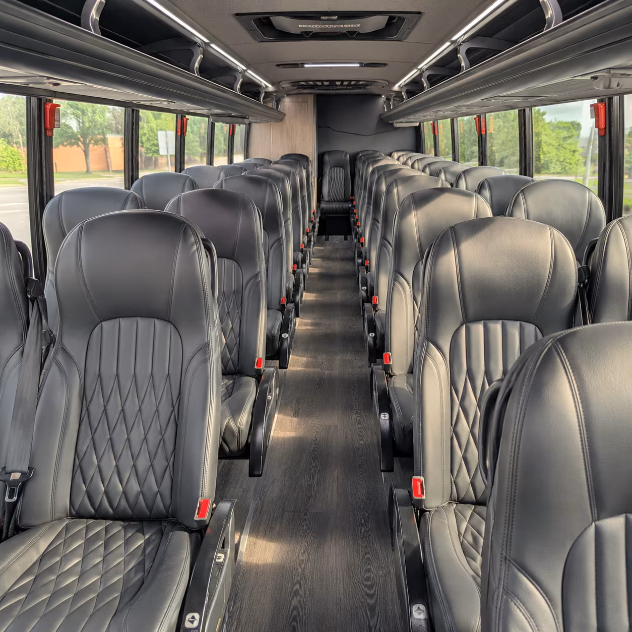 bowie religious group transportation onboard seating