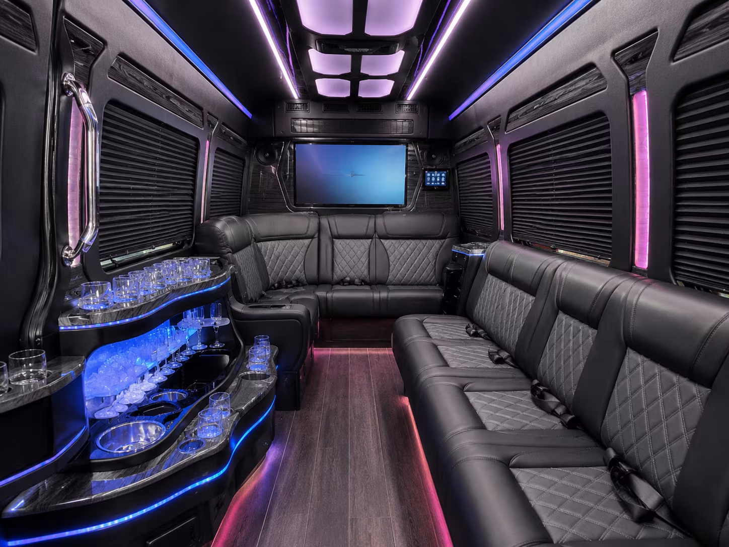 bowie school event transportation onboard seating