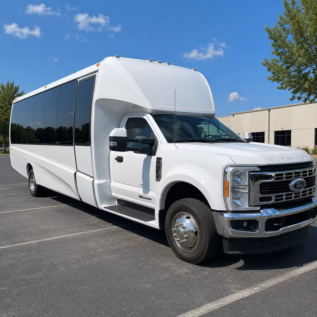 how the type of bus changes the price in bowie maryland