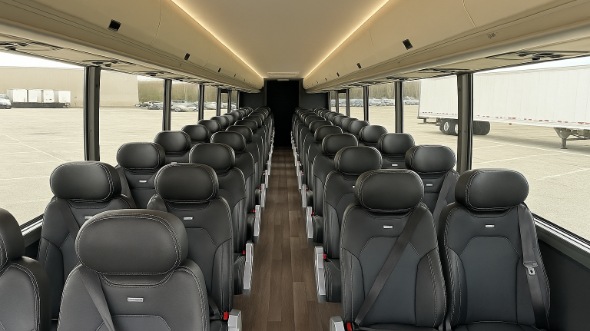 bowie 25 passenger minibus inside